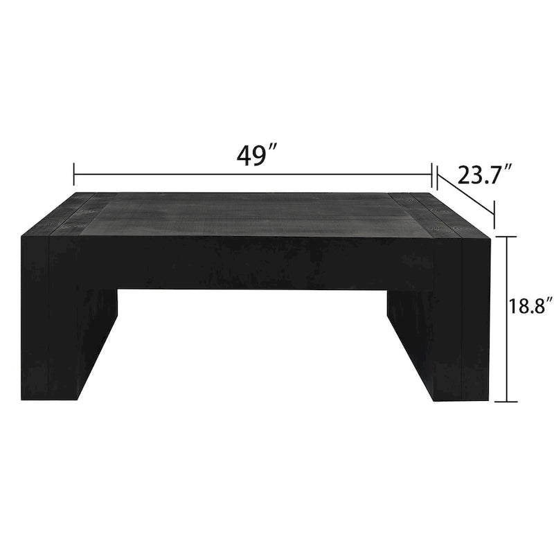 Tavolino moderno versatile in legno massello - Perfetto per il salotto