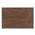 Set tavolo e sedie in legno da 5 pezzi, set tavolo da pranzo da cucina per 4 persone con tavolo rettangolare e 4 sedie imbottite con schienale a X