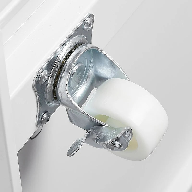 Supporto stampante in metallo con archivio, tavoli mobili per stampanti