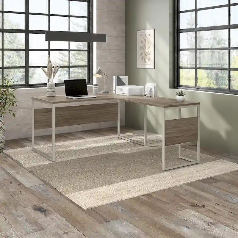 Scrivania a L ibrida 60W x 30D