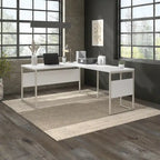 Scrivania a L ibrida 60W x 30D