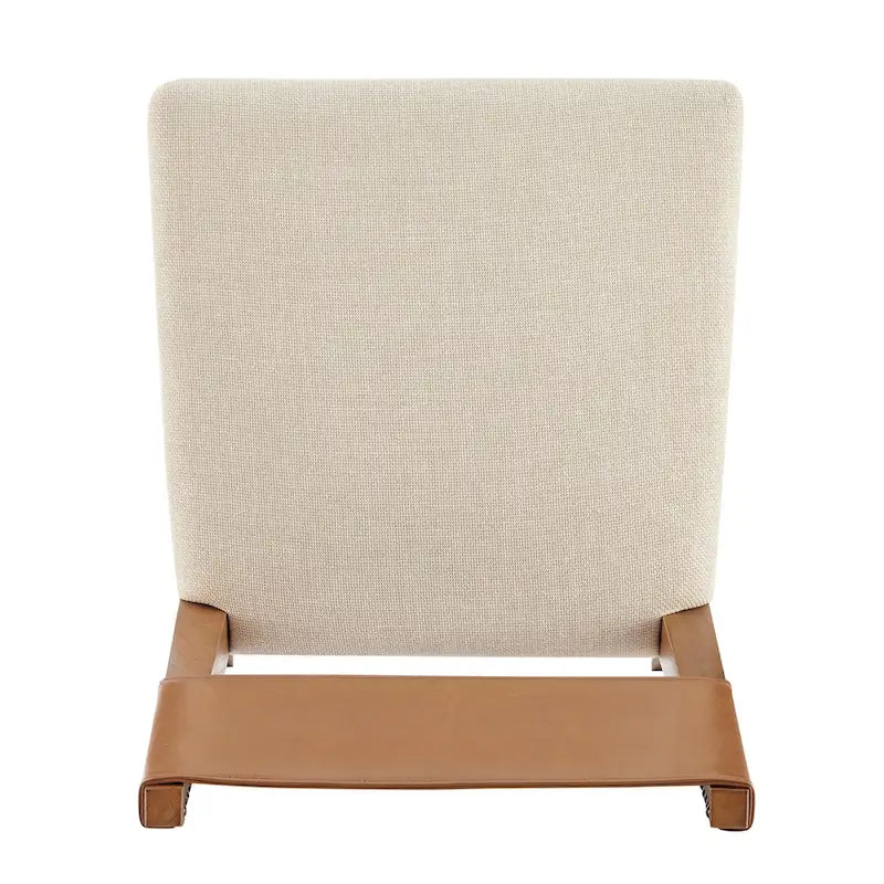 Sedia da Pranzo in Similpelle e Lino - Set da 2