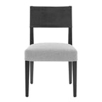 Sedia da Pranzo in Similpelle e Lino - Set da 2