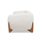 Divano imbottito in Sherpa da 90,5"