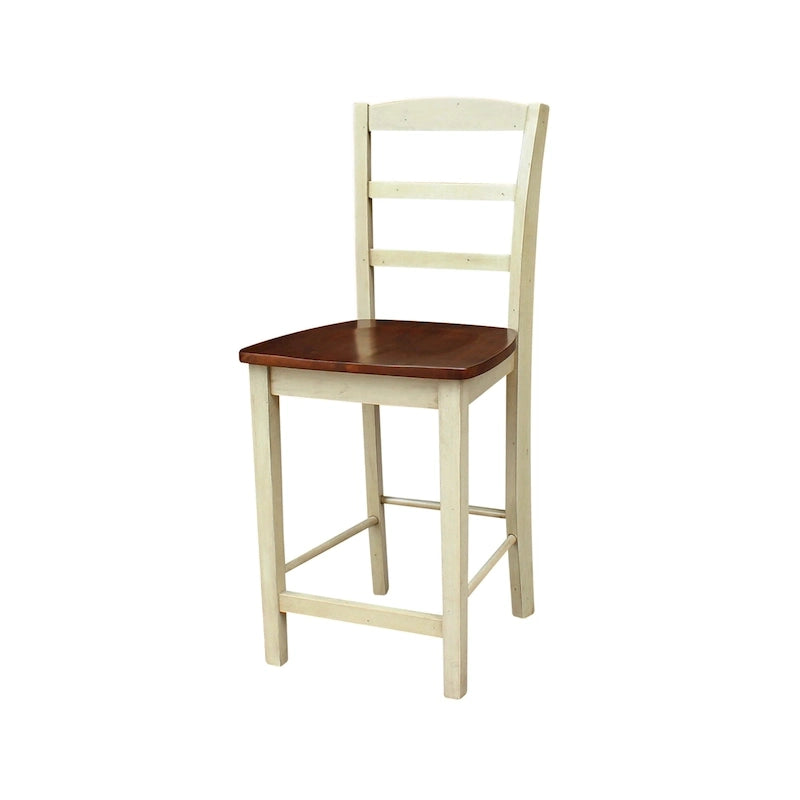 Sgabello Madrid in legno massello