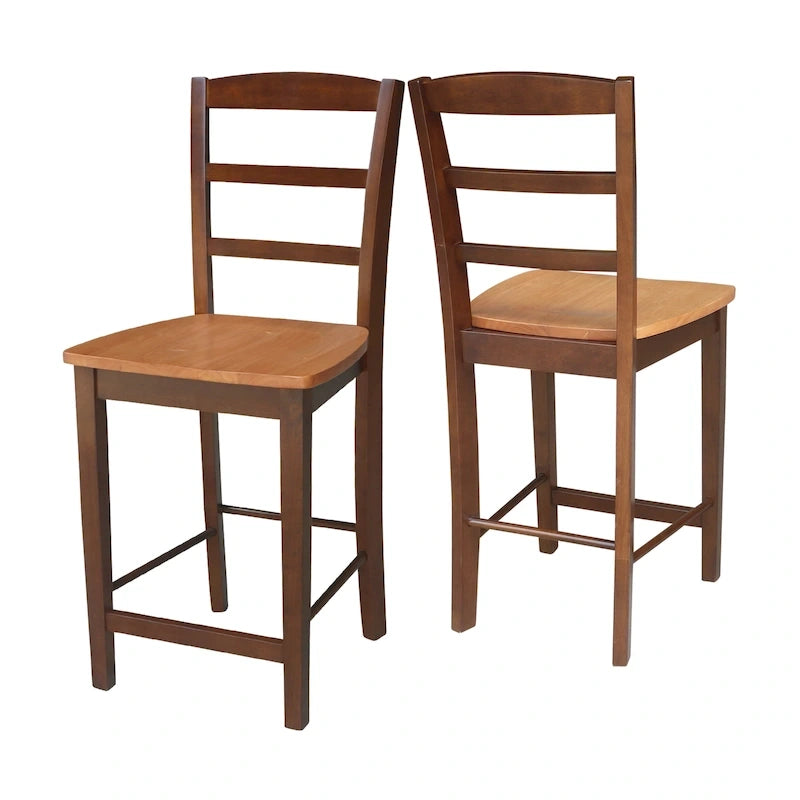 Sgabello Madrid in legno massello