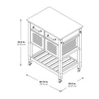 Carrello da cucina Stafford