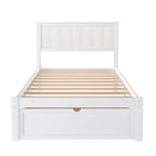 Letto a piattaforma moderno con cassetto sottoletto
