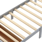 Letto a piattaforma moderno con cassetto sottoletto