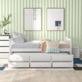 Divano letto full size con letto estraibile singolo