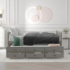 Divano letto full size con letto estraibile singolo