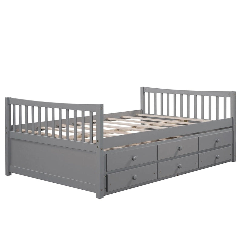 Divano letto full size con letto estraibile singolo