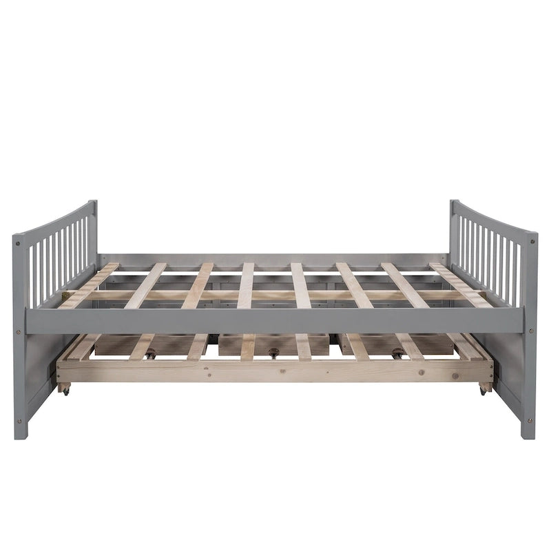 Divano letto full size con letto estraibile singolo