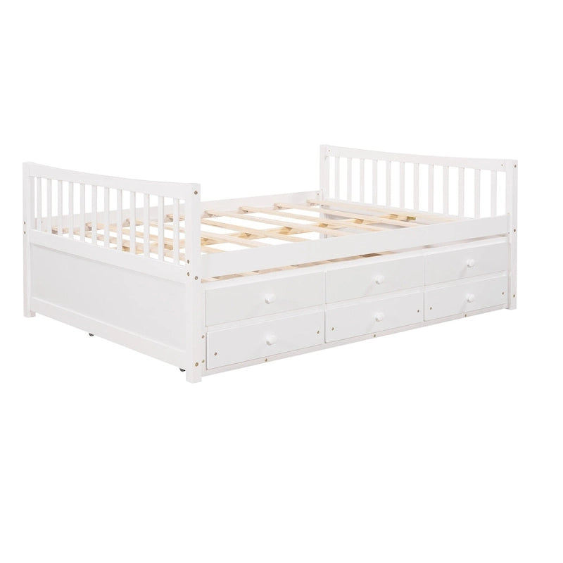 Divano letto full size con letto estraibile singolo