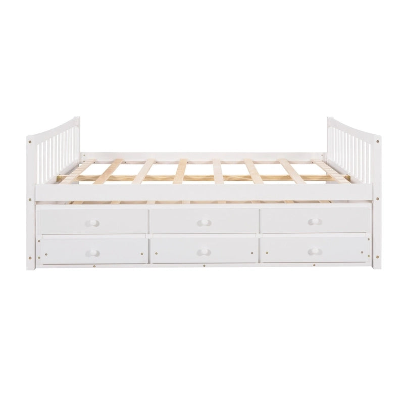 Divano letto full size con letto estraibile singolo
