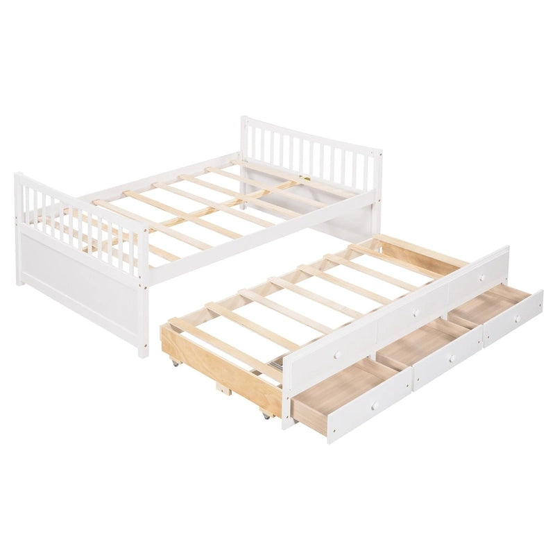 Divano letto full size con letto estraibile singolo