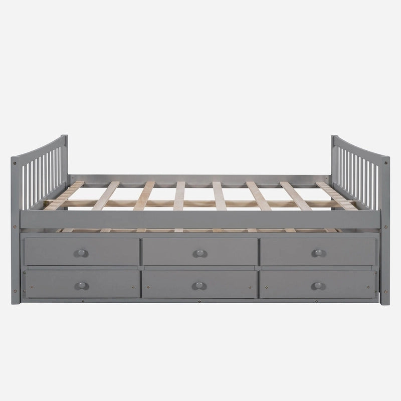 Divano letto full size con letto estraibile singolo
