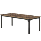 Scrivania direzionale da 70,8 pollici, grande scrivania da ufficio per computer