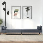 Divano Letto Convertibile con Cuscini - 85 x 35 x 27.6
