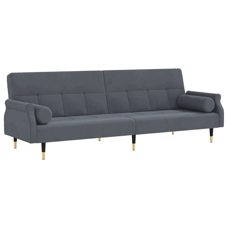 Divano Letto Convertibile con Cuscini - 85 x 35 x 27.6