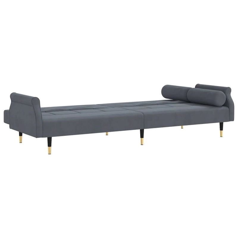 Divano Letto Convertibile con Cuscini - 85 x 35 x 27.6