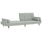 Divano Letto Convertibile con Cuscini - 85 x 35 x 27.6