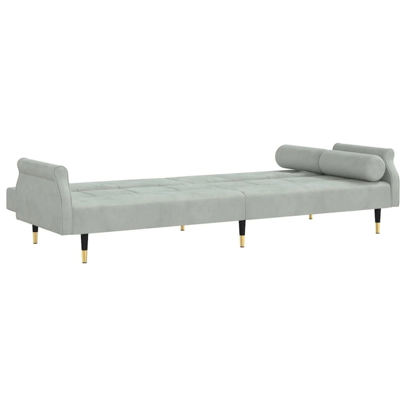 Divano Letto Convertibile con Cuscini - 85 x 35 x 27.6