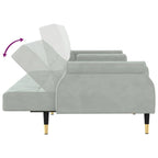 Divano Letto Convertibile con Cuscini - 85 x 35 x 27.6