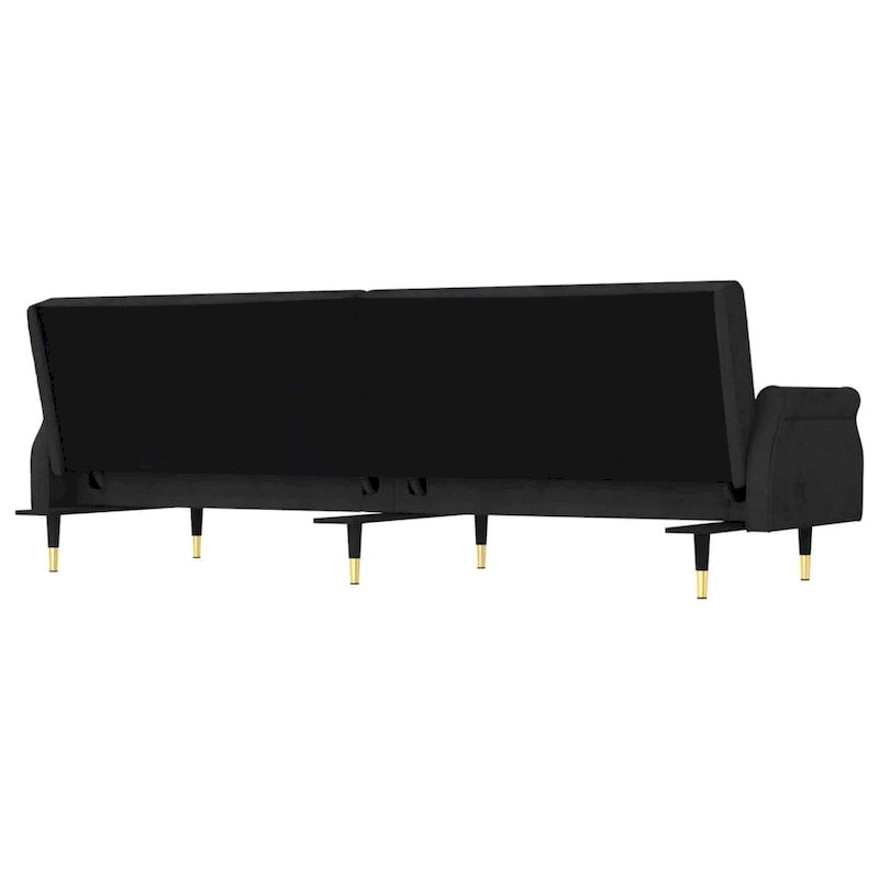 Divano Letto Convertibile con Cuscini - 85 x 35 x 27.6