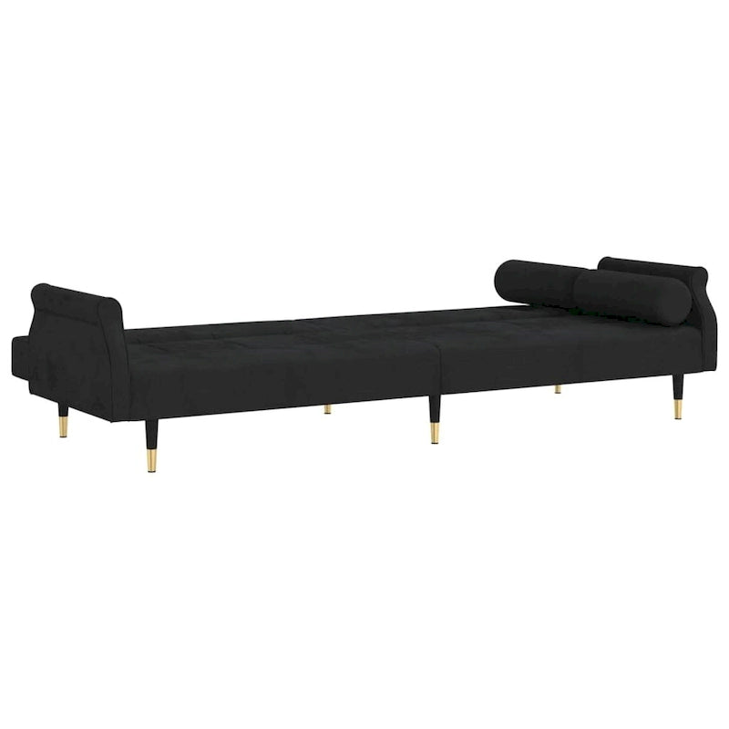 Divano Letto Convertibile con Cuscini - 85 x 35 x 27.6