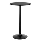 Set tavolo da pub 3 pezzi con tavolo rotondo da 60 cm e 2 sgabelli da bar regolabili