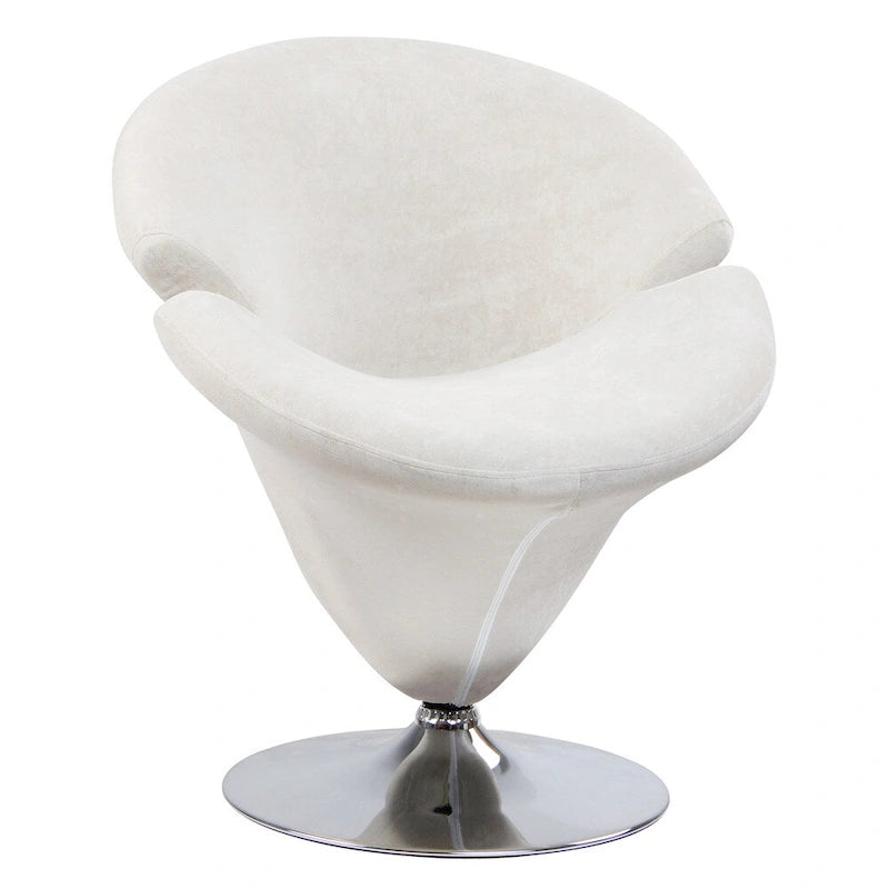 Sedia relax in microfibra Tulip