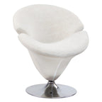 Sedia relax in microfibra Tulip