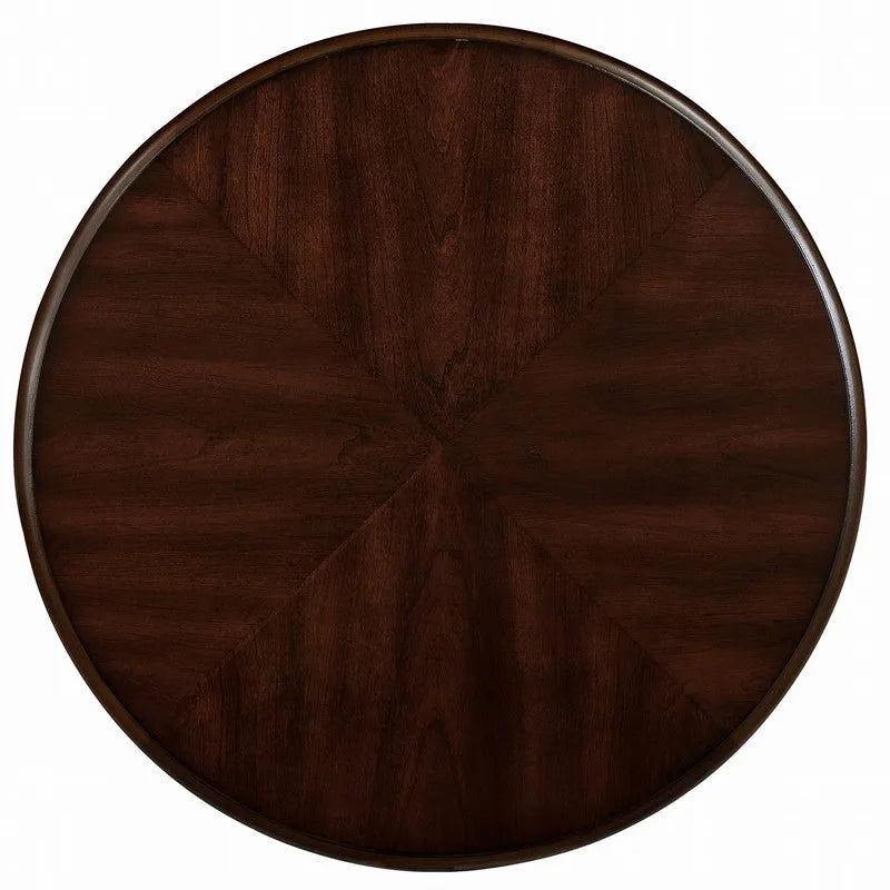 Tavolino rotondo da 22 pollici con ripiano