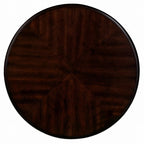 Tavolino rotondo da 22 pollici con ripiano