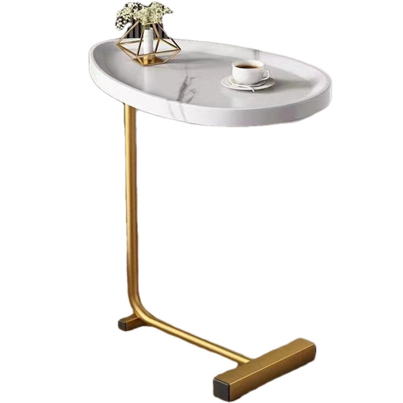 2 comodini a C bianchi, tavolino, comodino per divano e letto