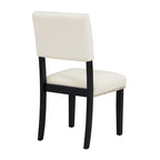 Set tavolo da pranzo rotondo moderno da 5 pezzi