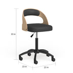 Sedia da ufficio Ashwood con schienale basso